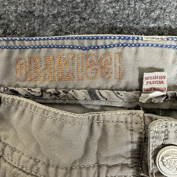 Gramicci Cargo Pants‎ Mens 40 (38x26) Beige Gorpcore Carpenter Outdoor VTG Adult - Picture 2 of 8